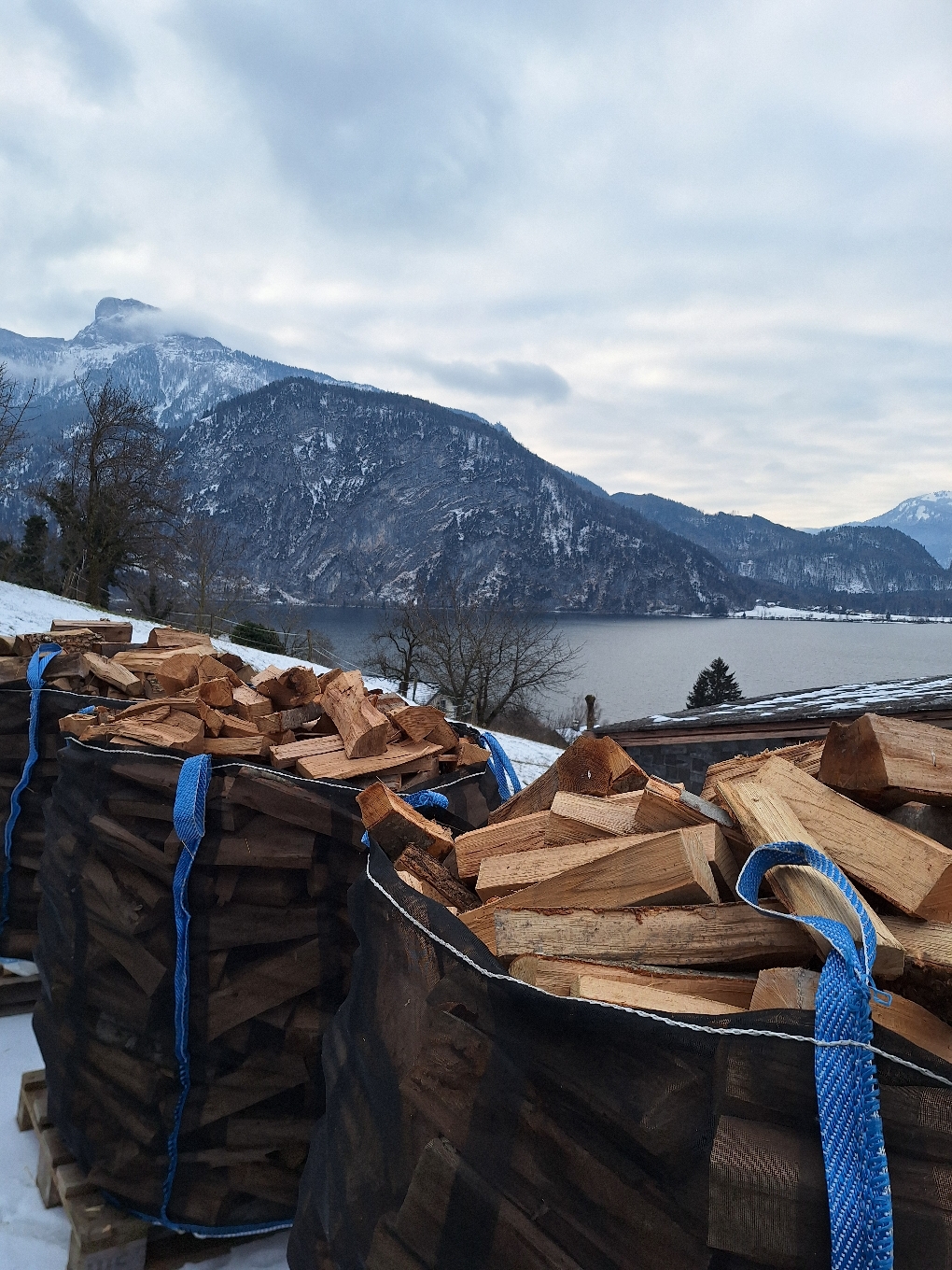 Liefern auch bei Schneefall