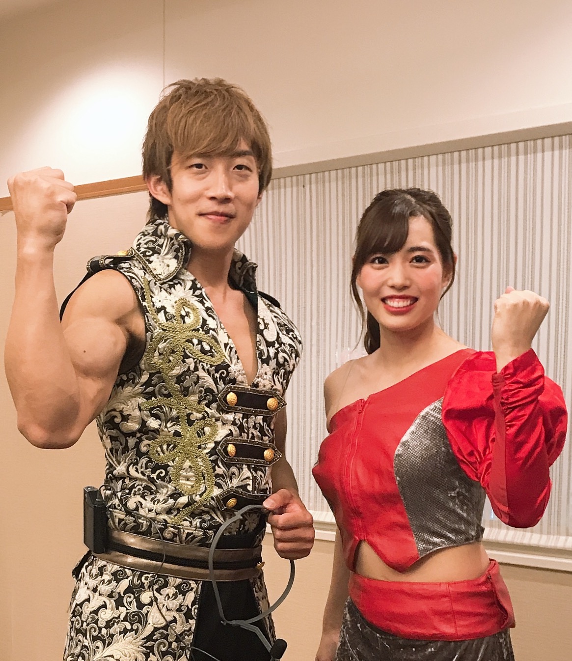 大道芸の共演 デマントイド