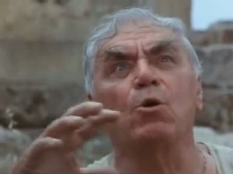 große Schauspieler wie Ernest Borgnine wurden für "Der Schatz im All" gewonnen