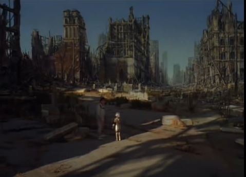 ein Beispiel für die gute Qualität der Serie: ein ausgezeichnetes Mattepainting mit hervorragender Ausleuchtung
