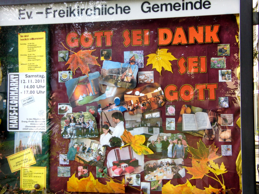 Herbst 2011 Schaukasten