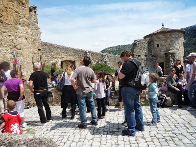 La visite du donjon