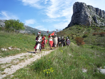 l'arrivée de l'ennemi 