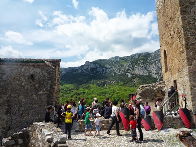 La visite du donjon