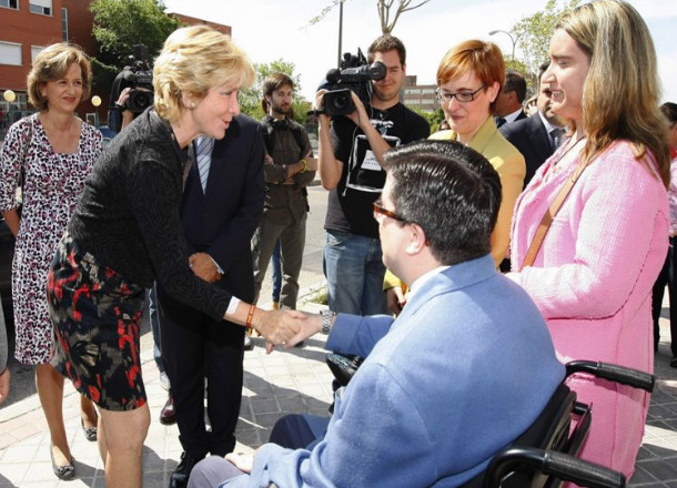 Mayo de 2012. Visita a la Fundación Prodis en Valdebernardo