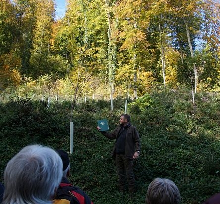 kultureller Anlass 22.10.2016: Waldrundgang mit dem Förster (Quelle: Privatfoto)
