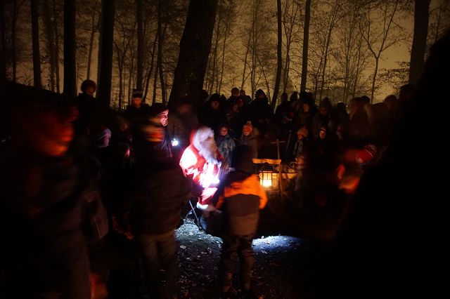 Samichlausbesuch 6. Dezember 2016 (Quelle: Privatfoto)