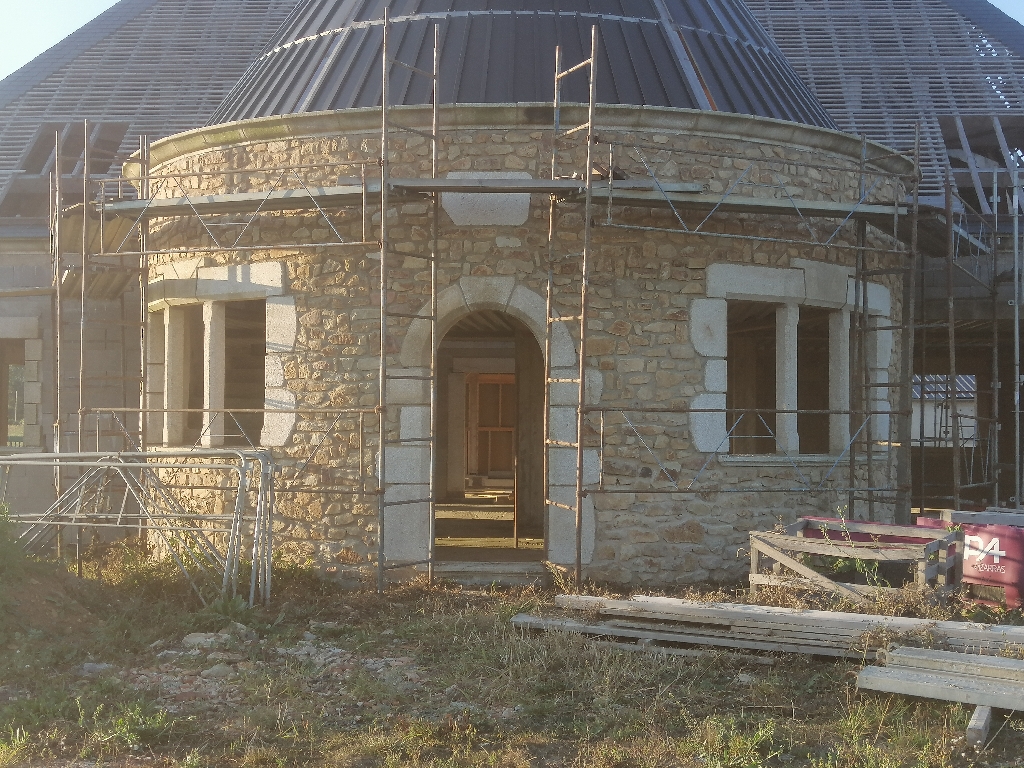 Encadrement granit beige 