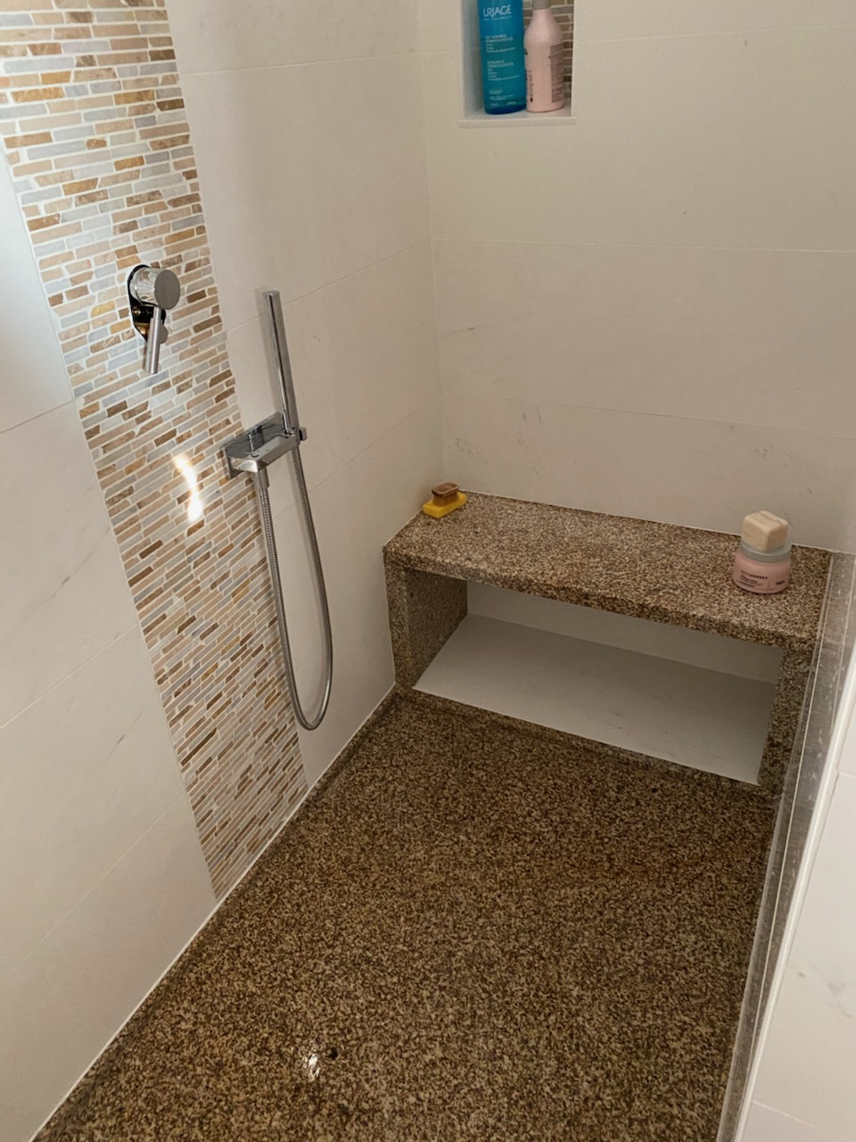 Receveur granit douche italienne extra plat