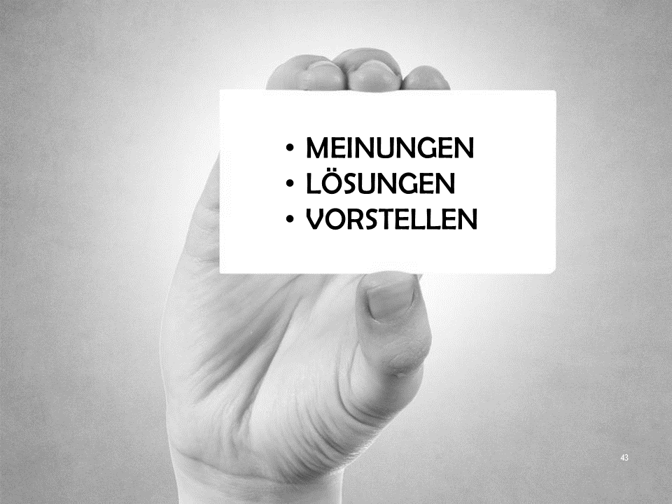 4. GEDANKEN NIEDERSCHREIBEN