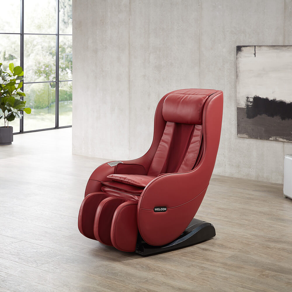 WELCON Easyrelaxx Massagesessel rot