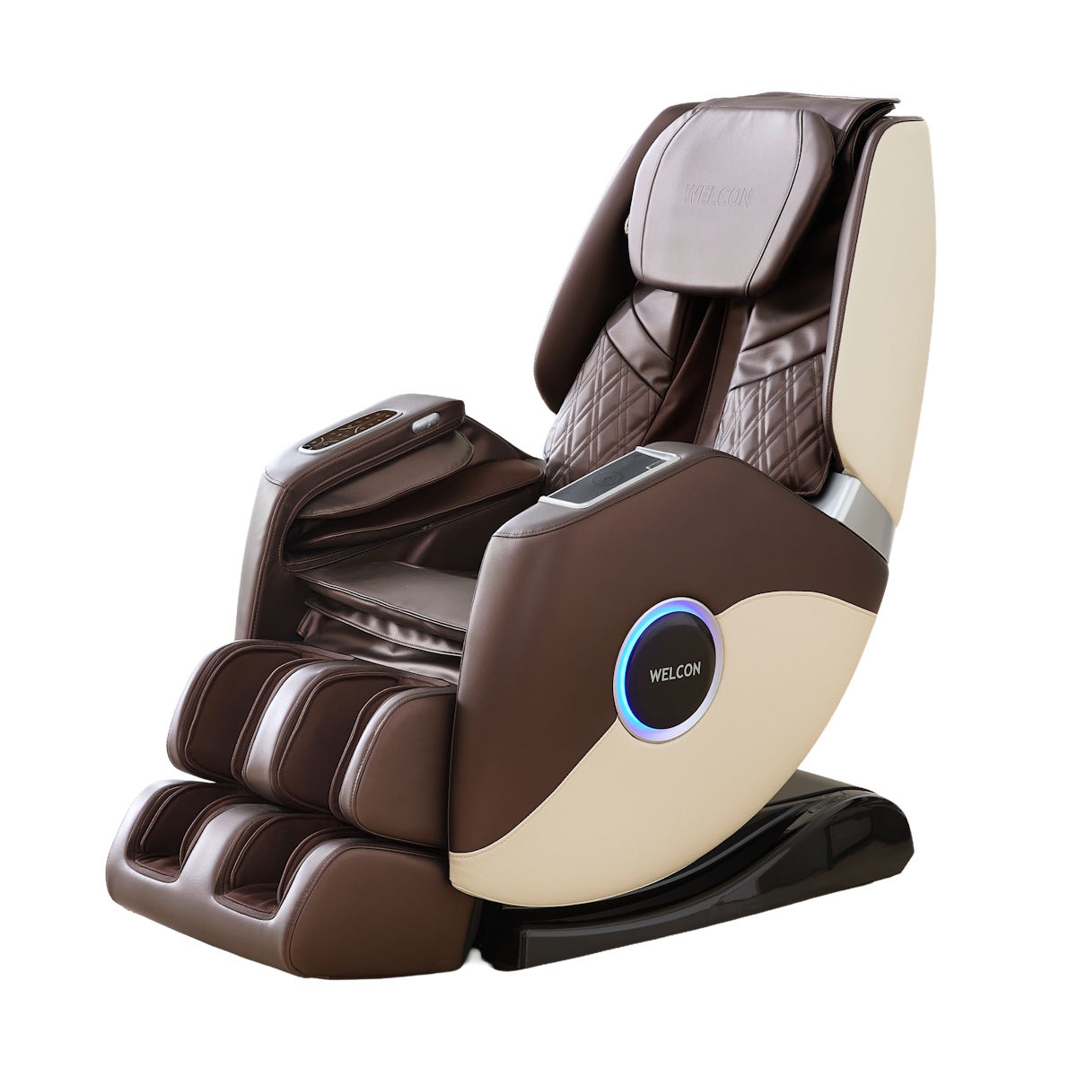 WELCON Easyrelaxx Massagesessel Plus beige braun
