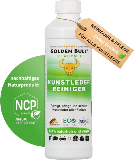 Der Kunstlederreiniger von Golden Bull ist eine hervorragende Lösung für die professionelle Reinigung von Kunstleder in Massagesesseln