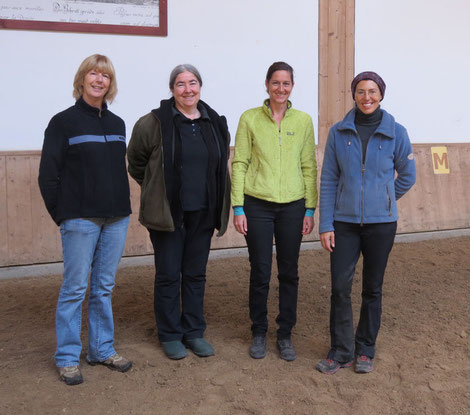 Mary Concannon, Alexandra Kurland, Michaela Hempen und Anja Beran - 2015