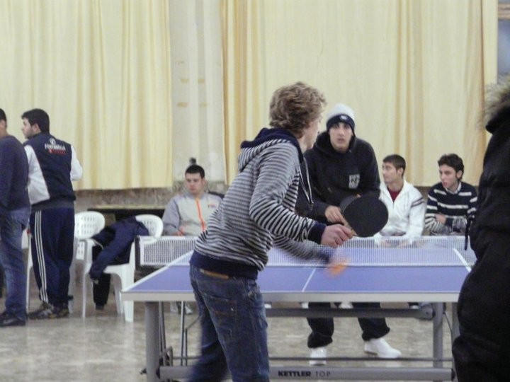 1° Torneo di Tennistavolo Fiocco Bianco (Mutinho e Pollo)