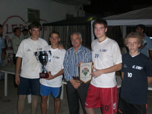 1° posto, Miglior Giocatore e Giocatore più simpatico del 7° Torneo di Beach Volley Città di San Prisco