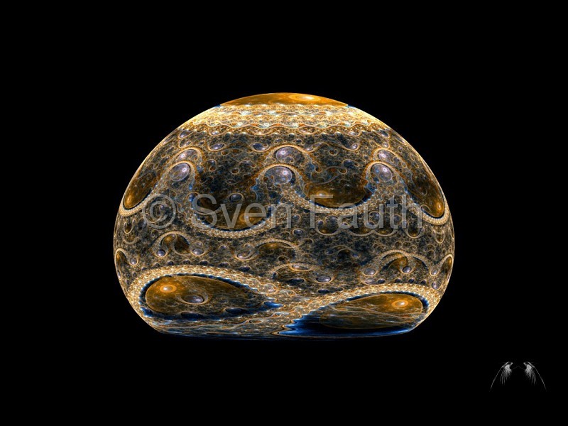 Fraktal "Pearly World" | Alu-Dibond | 60x40cm | 200 € | © Sven Fauth