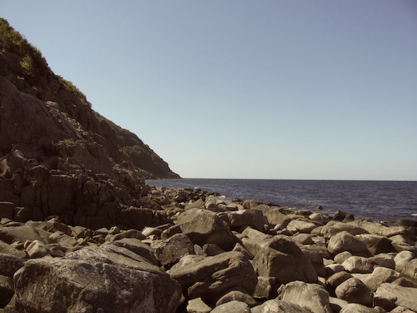 Steilküste und Geröllstrand, Kullaberg