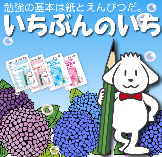 成長に近道はない。毎日コツコツいちぶんのいち。幼児・小学生・中学生用家庭学習教材。どんぐりのレートはどうなってるんでしょう。
