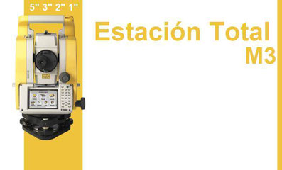 estaciones totales trimble m3