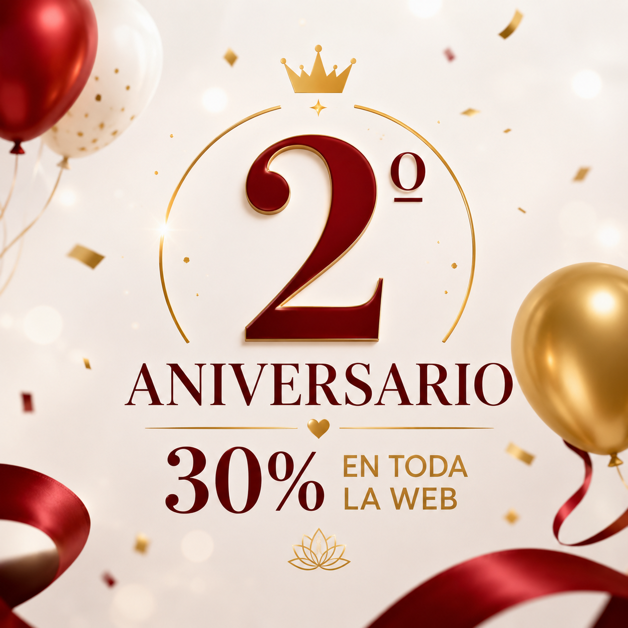 Celebramos nuestro 2.º aniversario... y todo esto ha sido posible gracias a ti