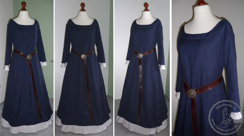 Mittelalterkleid, mittelalter Gewand, Magdgewand