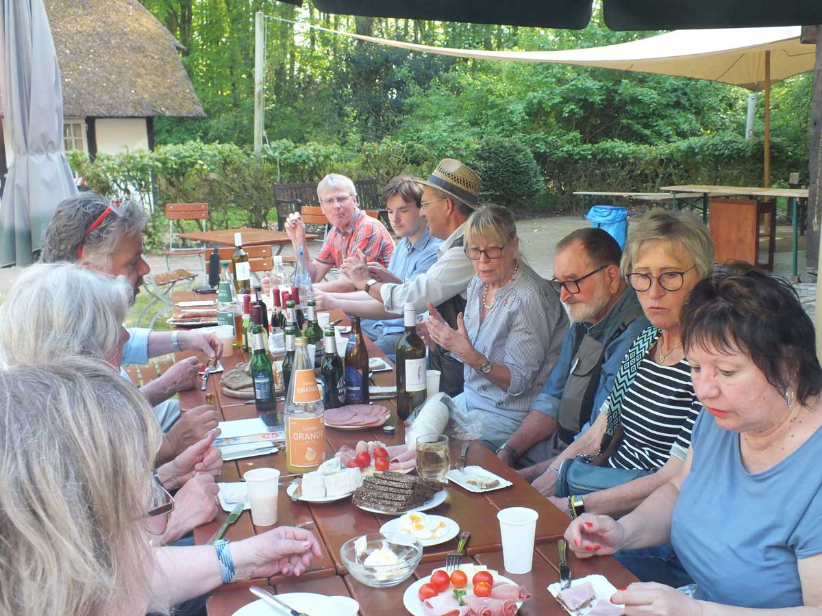Die Gäste waren zufrieden, jetzt dürfen die Helfer und Helferinnen entspannt genießen
