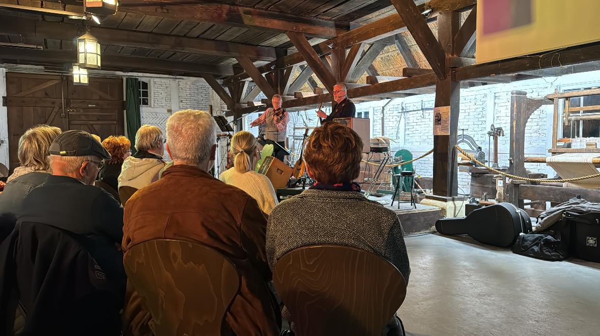 Das Duo „The Moonshiners“ war mal wieder zu Gast im Marschenhaus im Speckenbütteler Park