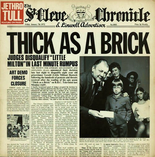 Jethro Tull - Thick As A Brick