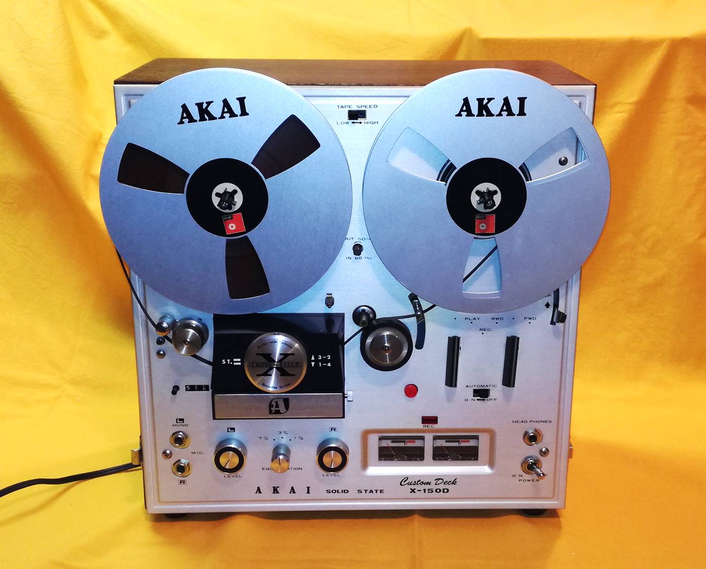 VintageHiFi Tonbandgerät AKAI X150D Alfreds good vinyl homepage