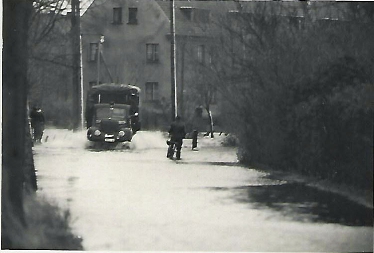 Hochwasser 1962, Archiv Heidi Reinke