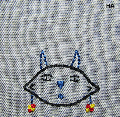 Sans titre, 2017, broderie