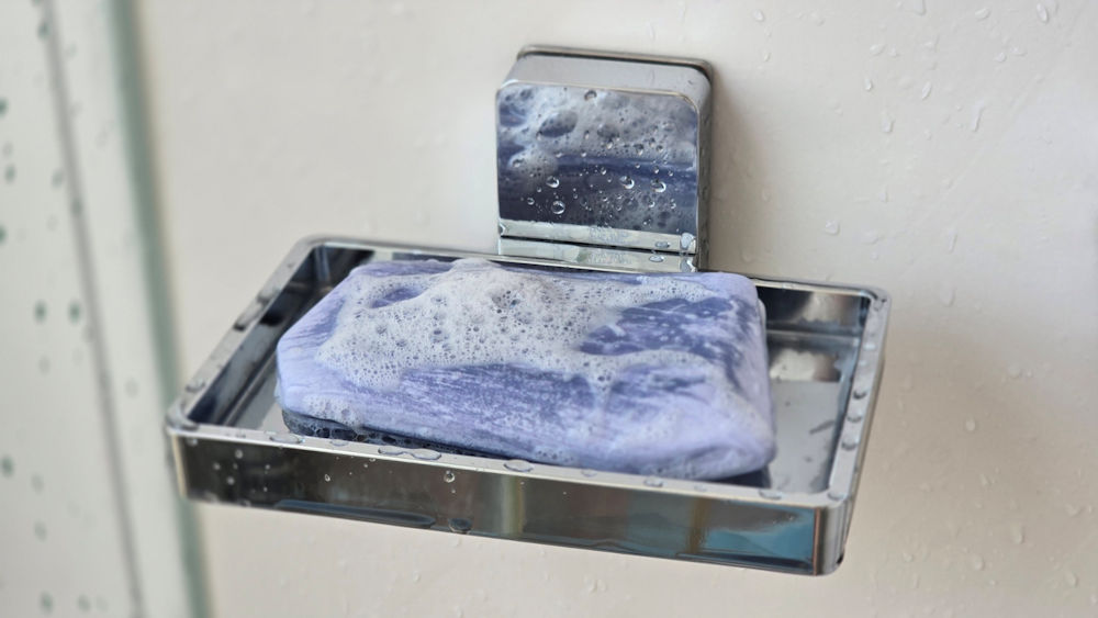Seife in der Dusche