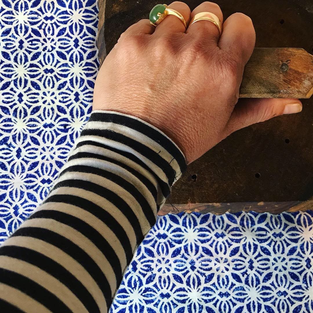 Stoffdruck und Upcycling Kurs mit ökologischen Farben in Wädenswil