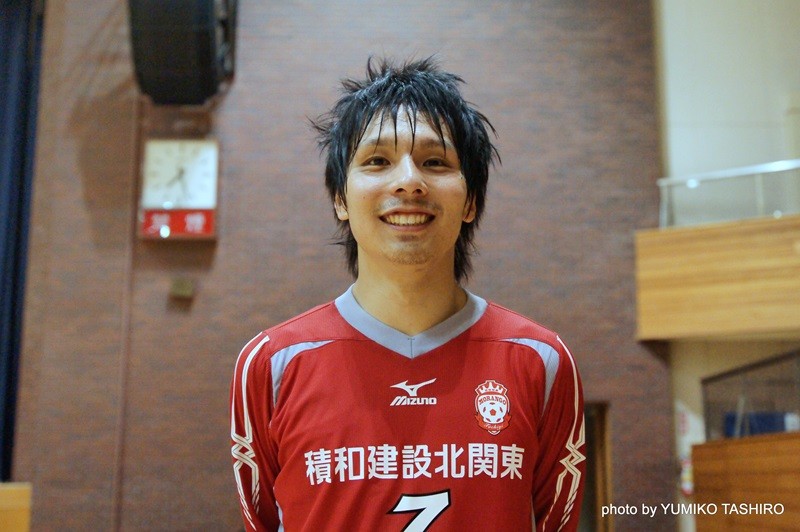関東フットサルリーグ2部 Morango栃木 金子奉弘選手インタビュー フットサルの舞台で輝く人々の魅力を伝えたい