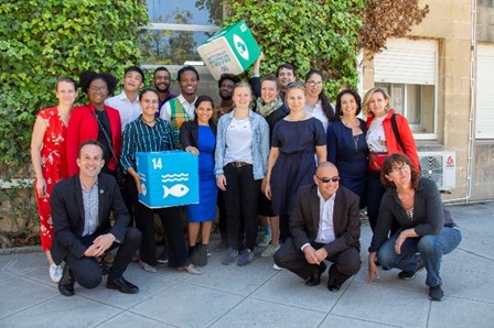 Malta: Climate Youth Ambassadors, S Borg (2nd R), A Vassallo (1st R)