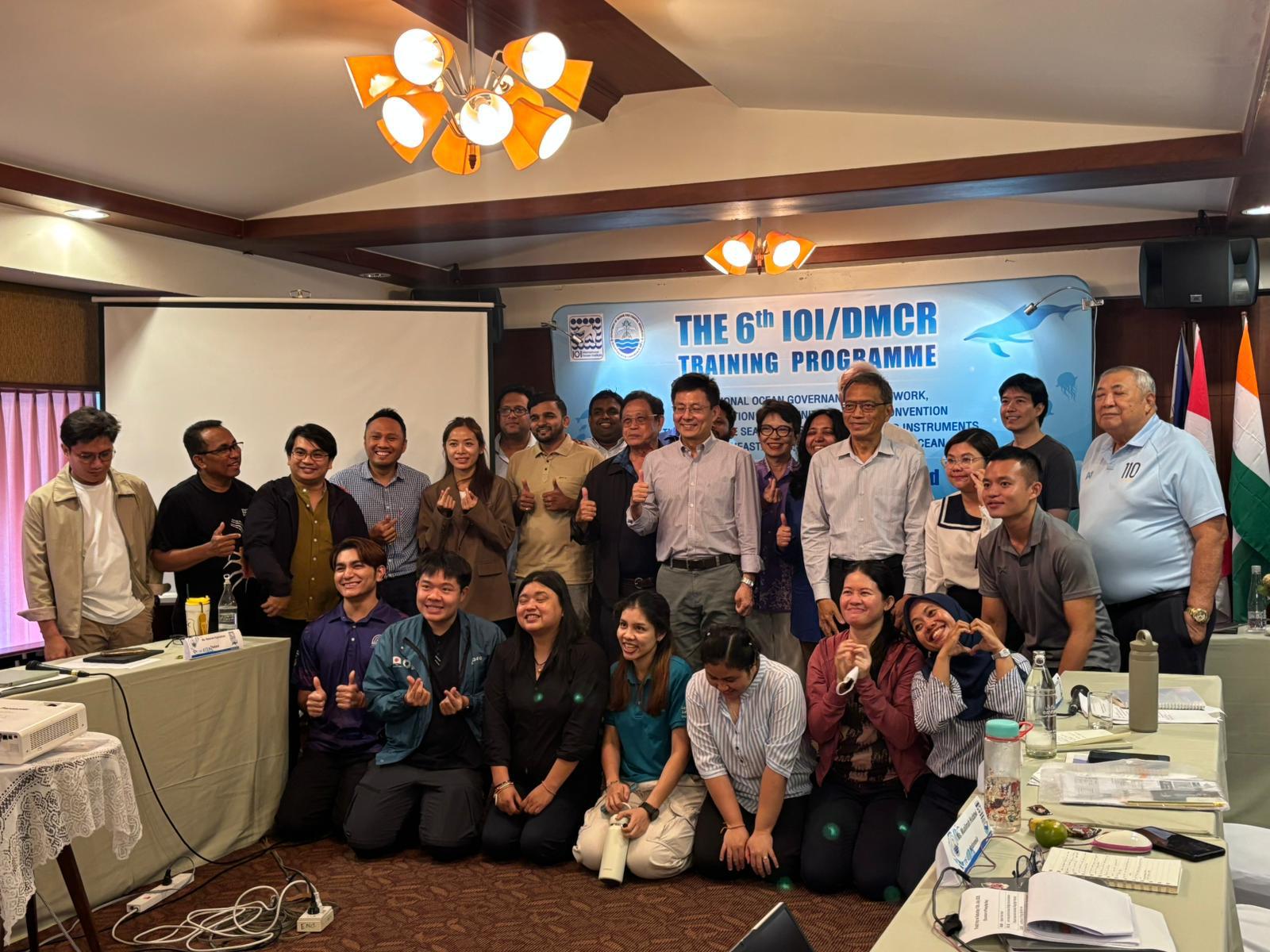 The 6th IOI Thailand Training Programme on Regional Ocean Governance Framework, Implementation of UNCLOS and its Related Instruments in the Southeast Asian Seas