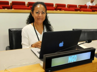 Liliana Rodriguez Cortes, Delegate of the International Ocean Institute to the United Nations in New York