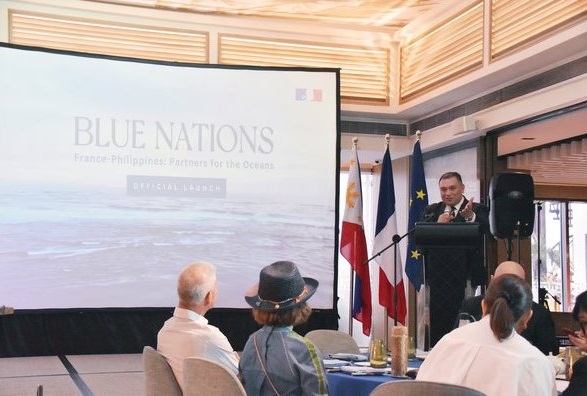 Jesus S. Domingo, IOI Focal Point Philippines at the launch of the "Blue Nations Initiative"