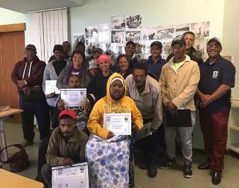 IOI SOUTH AFRICA: WWF-SA, TETA and IOI SA Small Scale Responsible Fisheries Training event in Struisbaai, Western Cape - Training event participants