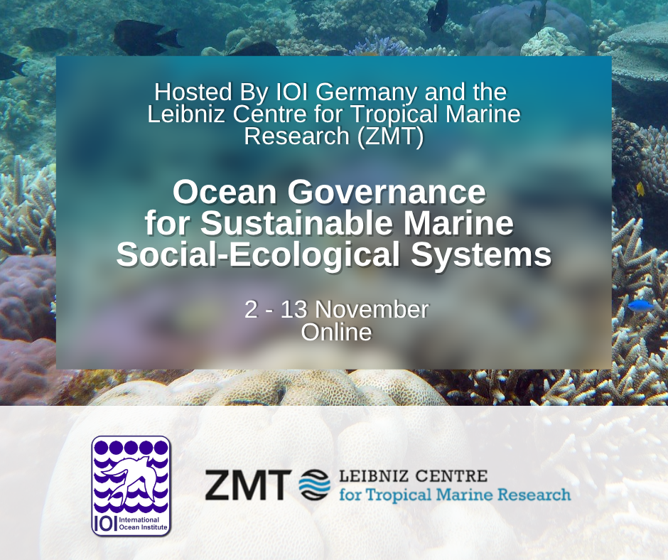 IOI Germany Winter School: Ocean Governance for Sustainable Marine Social-Ecological Systems