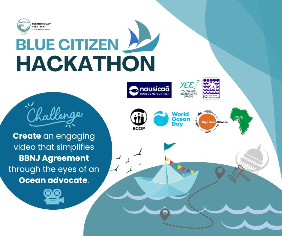 Celebrating Creative Advocacy: Highlights from the “Navigating the BBNJ Agreement” Hackathon Prize Ceremony, Beyond Borders Pavilion, Green Zone – UNOC3, Nice