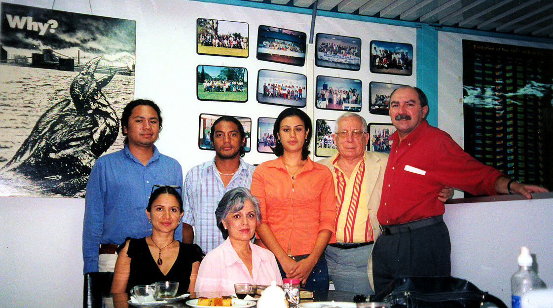 Visit of Iouri Oulionine, then Director, IOI, to IOI Costa Rica in the first years