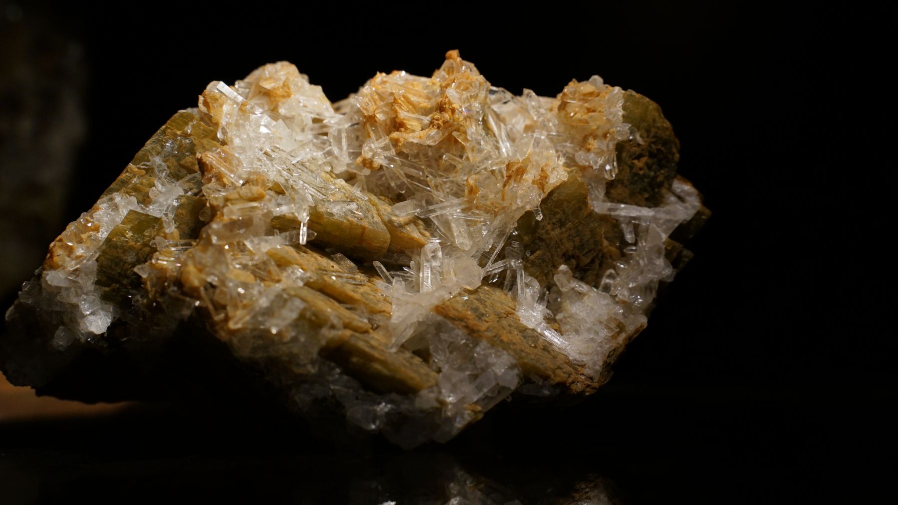 Quartz et sidérite Vizille 12 cm