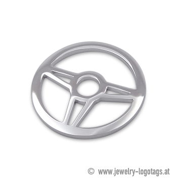 custom logo charmi ruostumaton teräs, hopea, kulta, ruusukultainen
