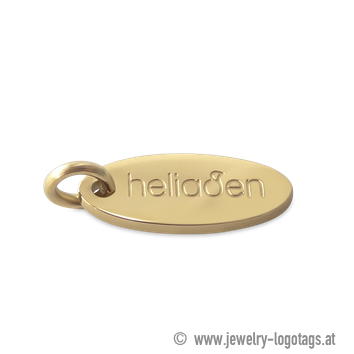 Custom metal jewelry tags