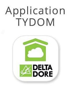 Logo DELTA DORE relatif à l'application domotique TYDOM