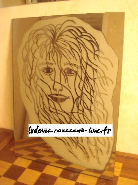 Portrait sur miroir