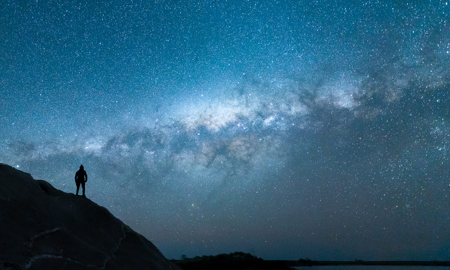 Het zoutmeer Lake Tyrrell in het noordwesten van de Australische staat Victoria is al duizenden jaren een betekenisvolle plek voor de astronomie. Foto: Anne Morley