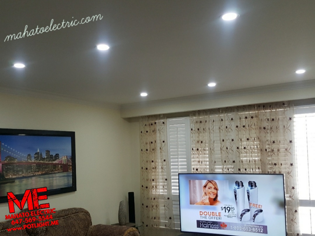 ROUND, LED SLIM PANELS, 4 INCHES, 6000K, Etobicoke 